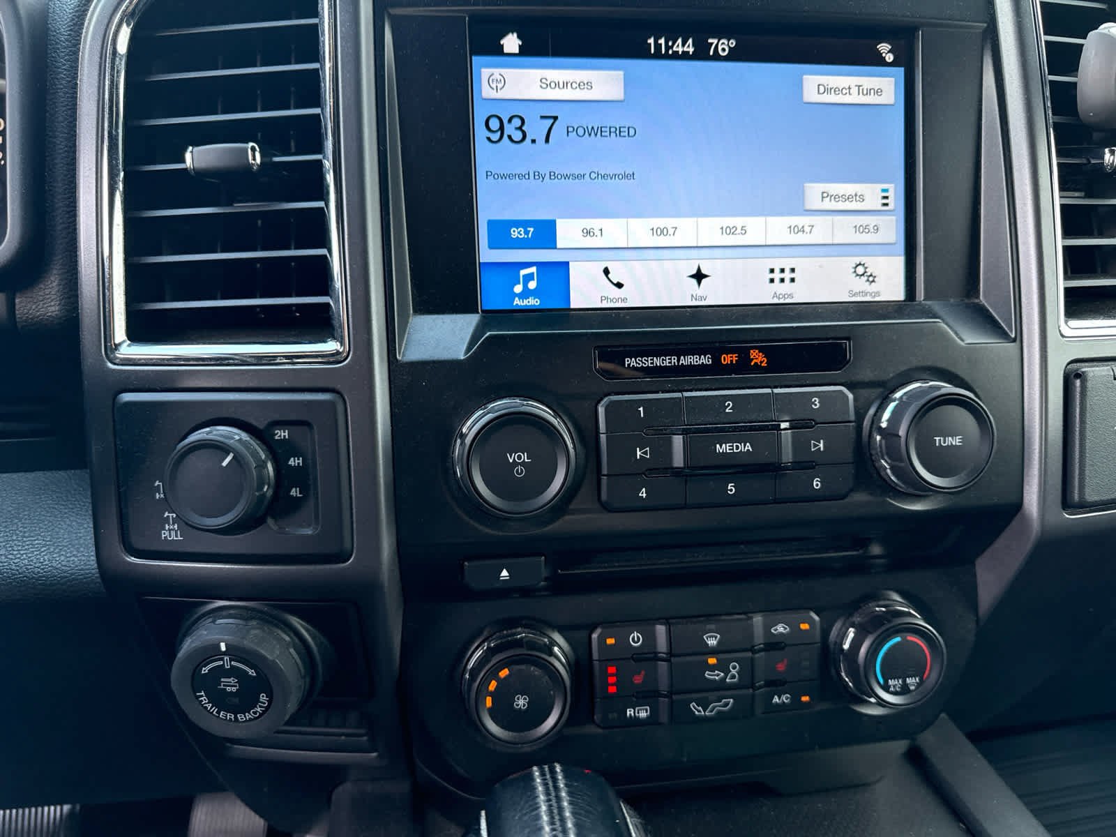 Used 2016 Shadow Black Ford XLT 4WD SuperCrew 145 image 12