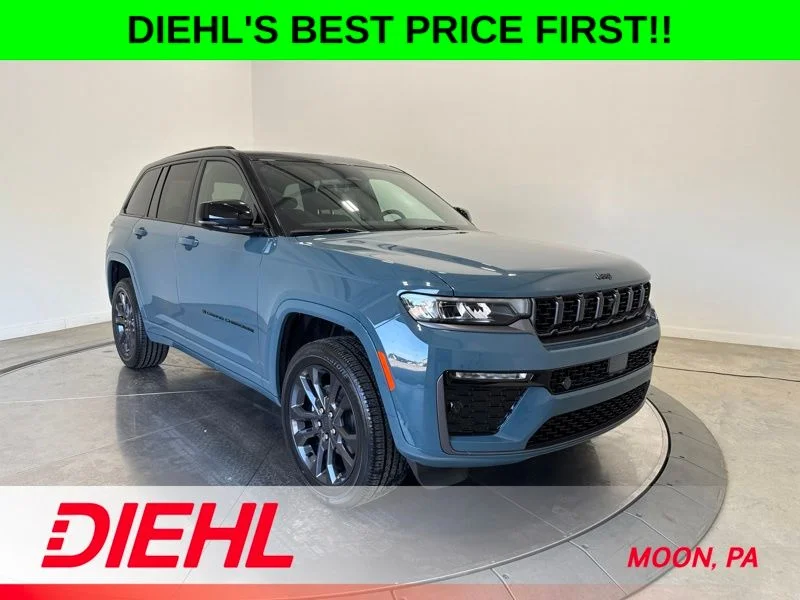 New 2026 Steel Blue Exterior Paint Jeep Limited Reserve image 1