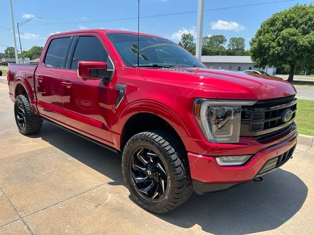 Used 2022 Red Ford Platinum image 4