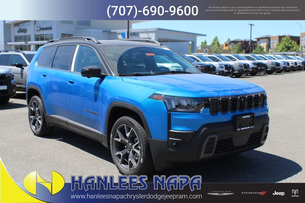 New 2026 Hydro Blue Pearl-Coat Exterior Paint Jeep Overland image 5