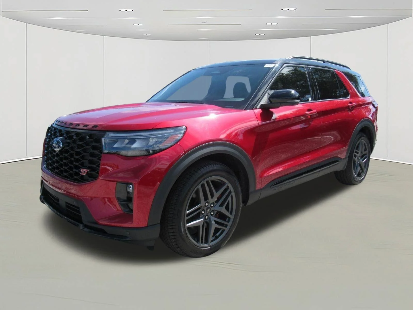 New 2025 Rapid Red Metallic Tinted Clea Ford ST image 3