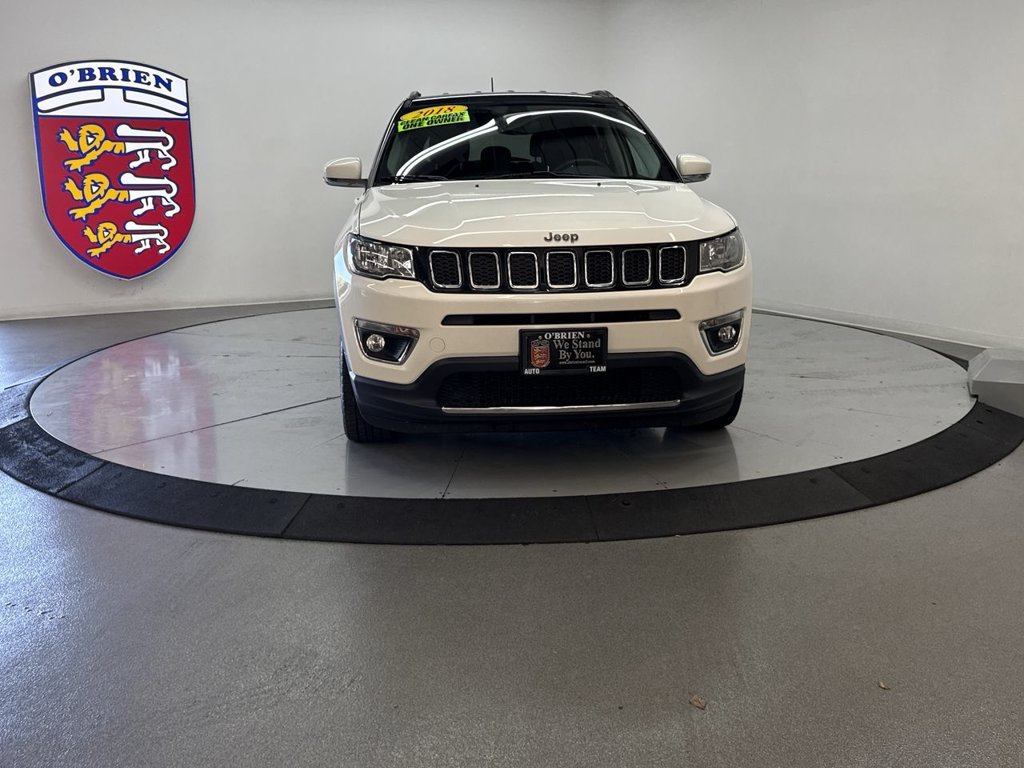 Used 2018 White Clearcoat Jeep Limited image 10