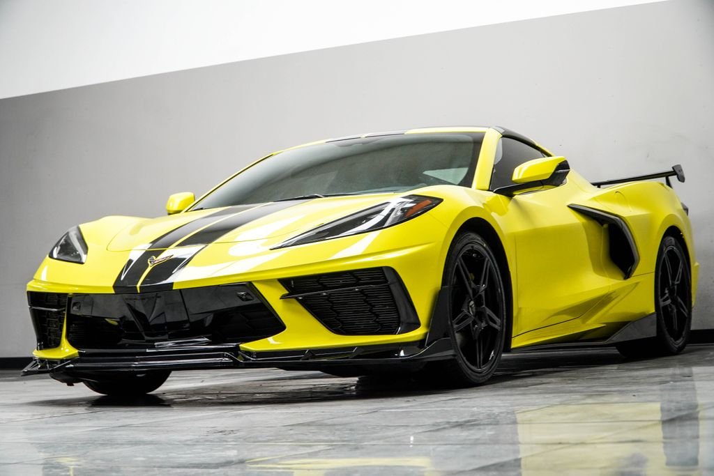 Used 2020 Yellow Chevrolet Stingray image 9