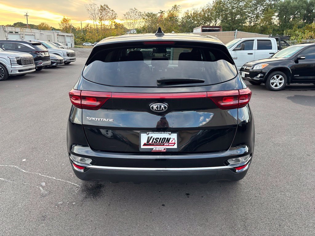 Used 2020 Red Kia LX image 4