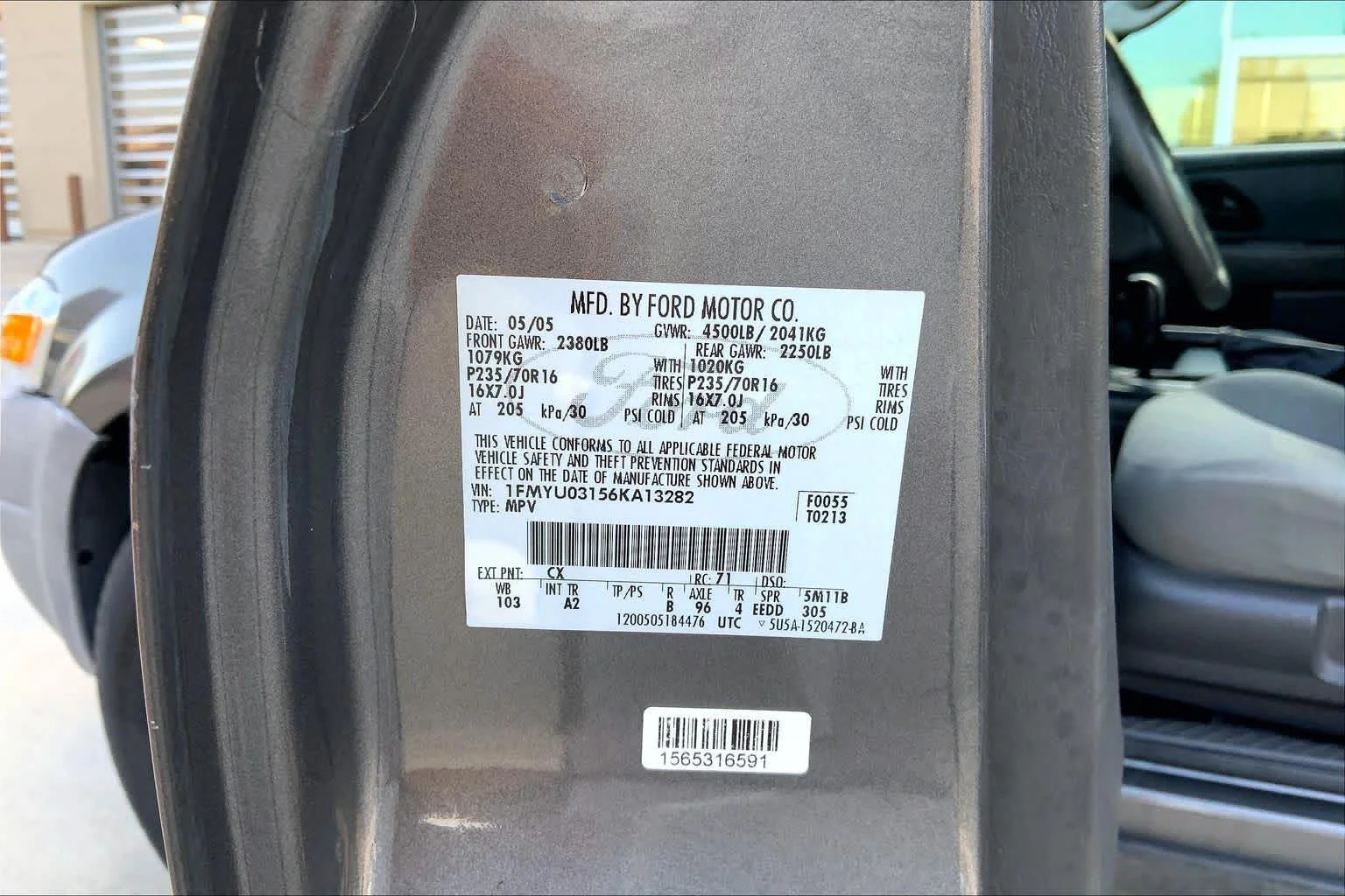 Used 2006 Silver Metallic Ford XLT image 32