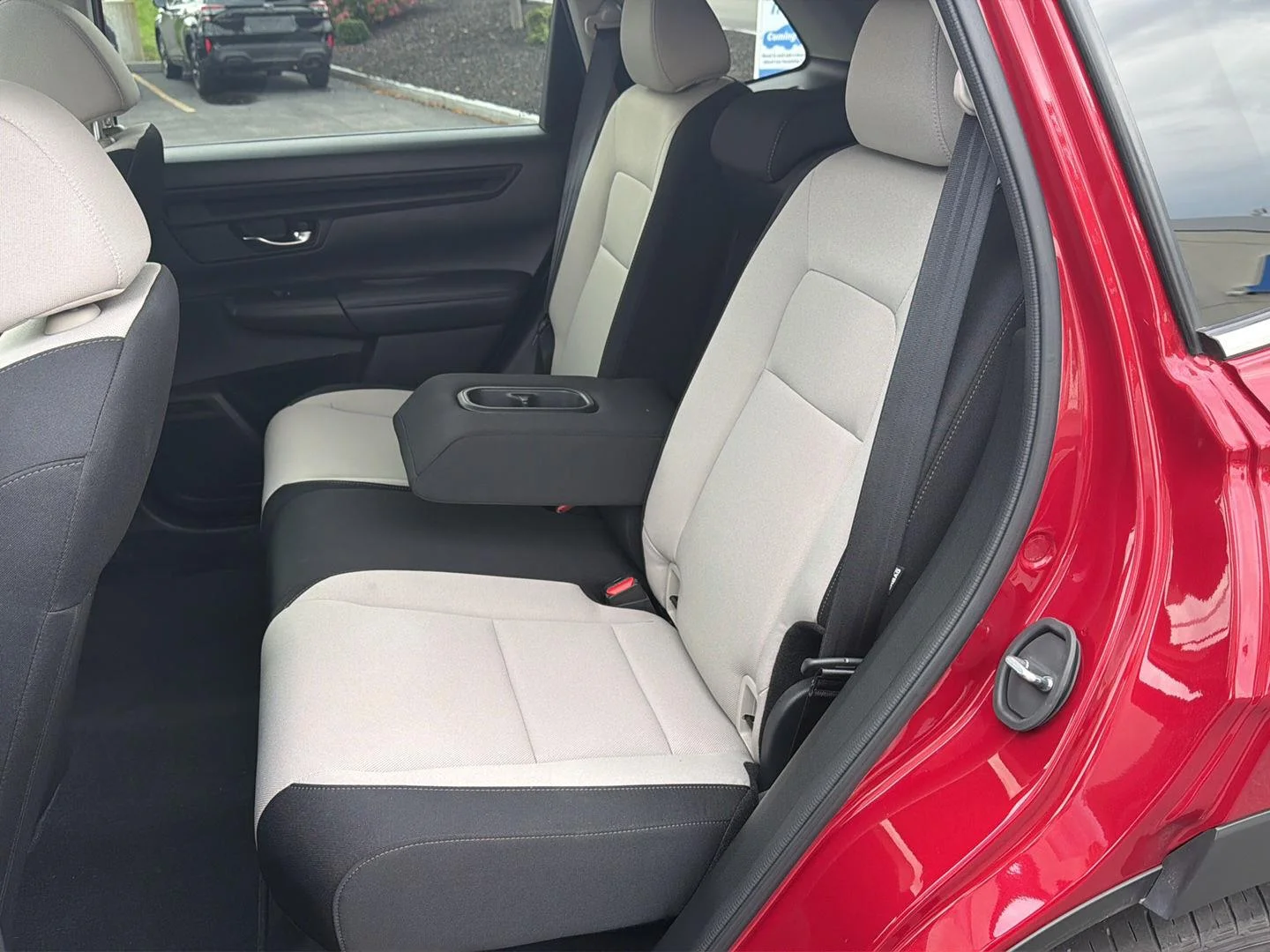 Used 2025 Radiant Red Metallic Honda EX image 20