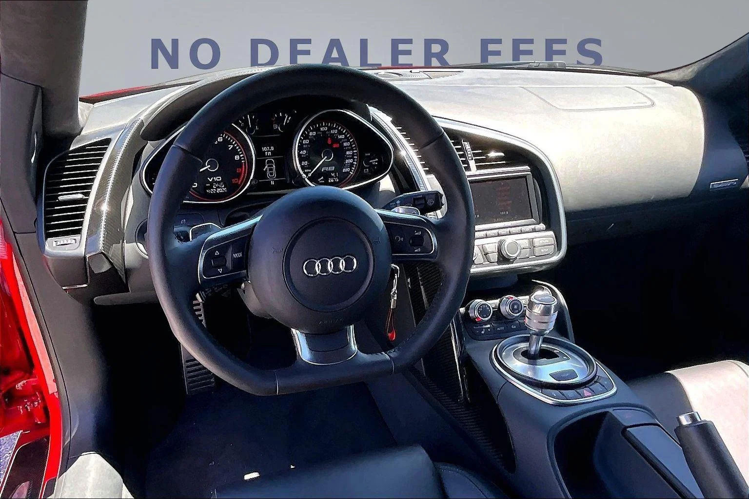 Used 2010 Brilliant Red With Brilliant Red Sideblades Audi 5.2L image 8