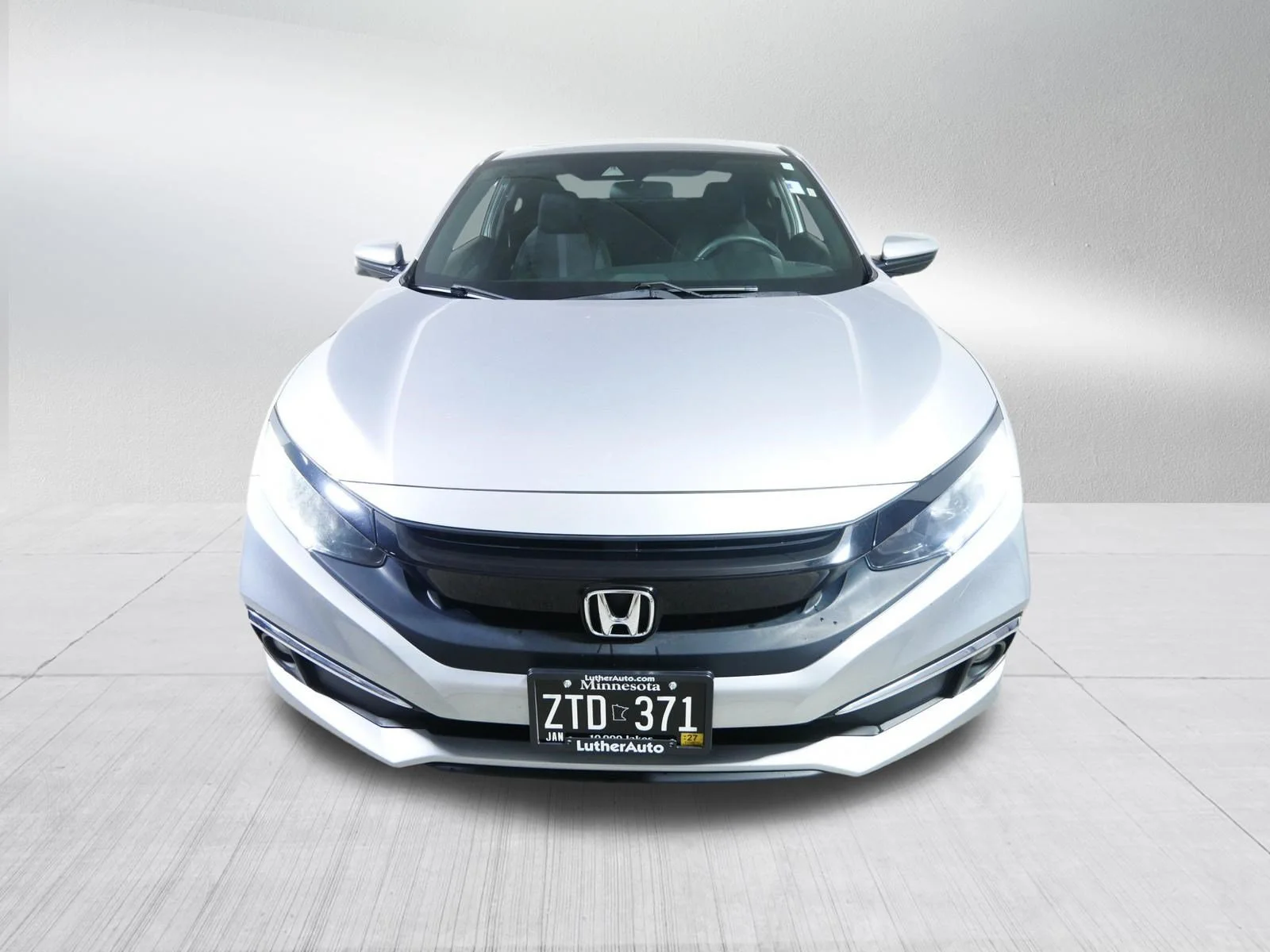 Used 2020 Lunar Silver Metallic Honda EX image 2