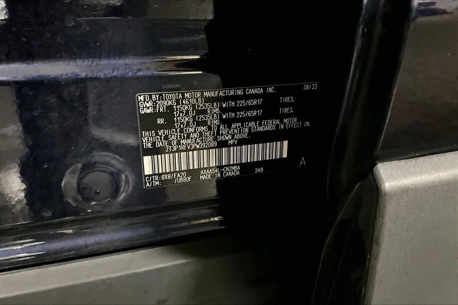 Used 2023 Blueprint Toyota XLE image 37