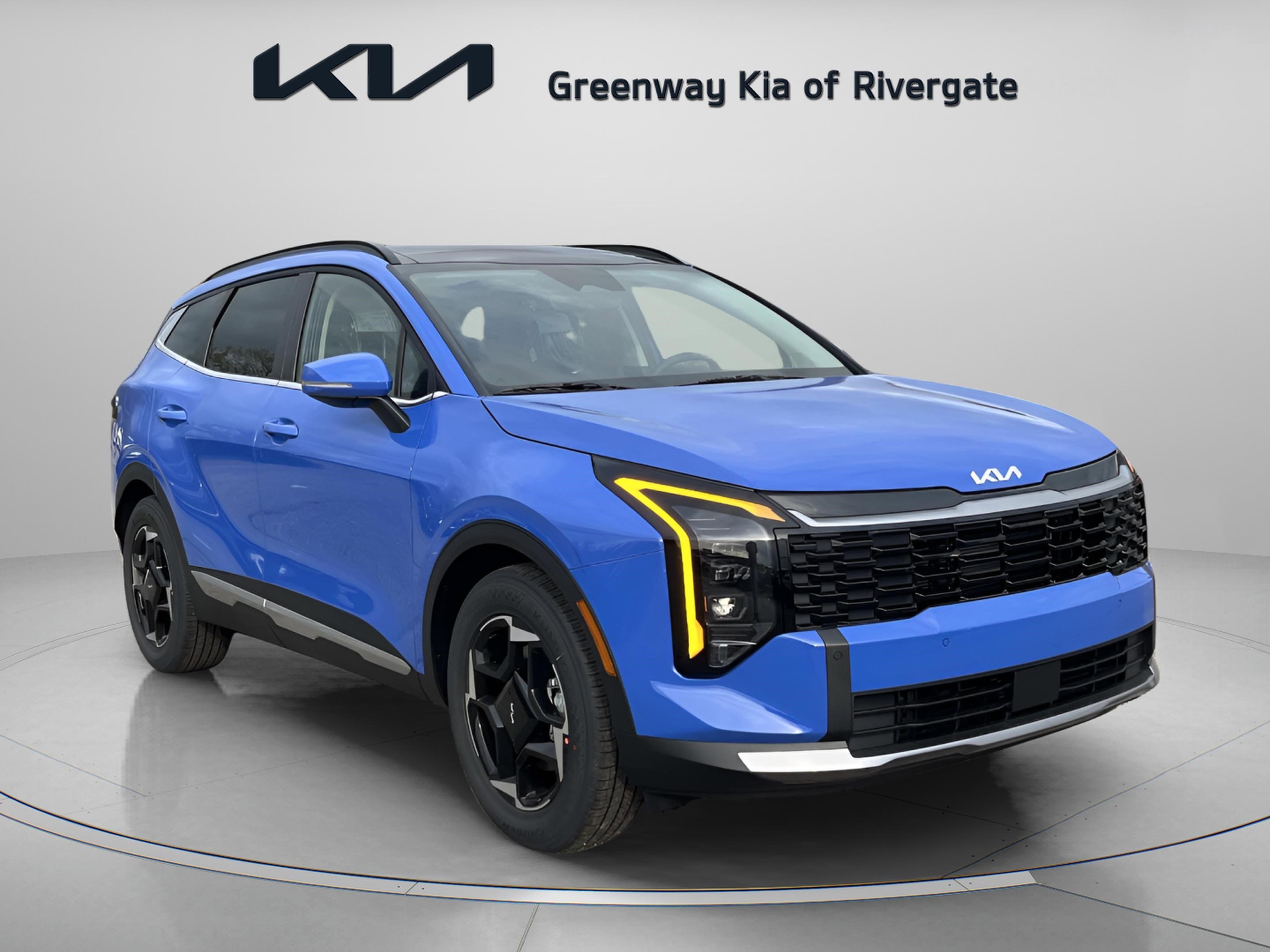 New 2026 Nebular Blue Kia EX image 1