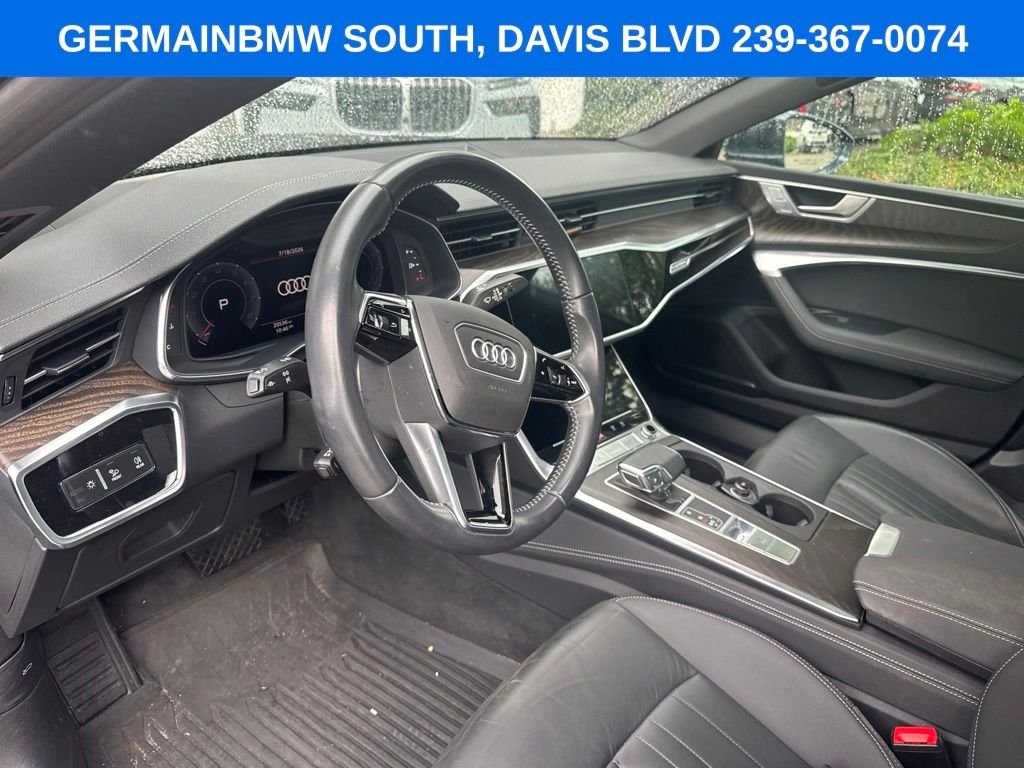 Used 2019 Triton Blue Audi 3.0T Premium Plus image 12