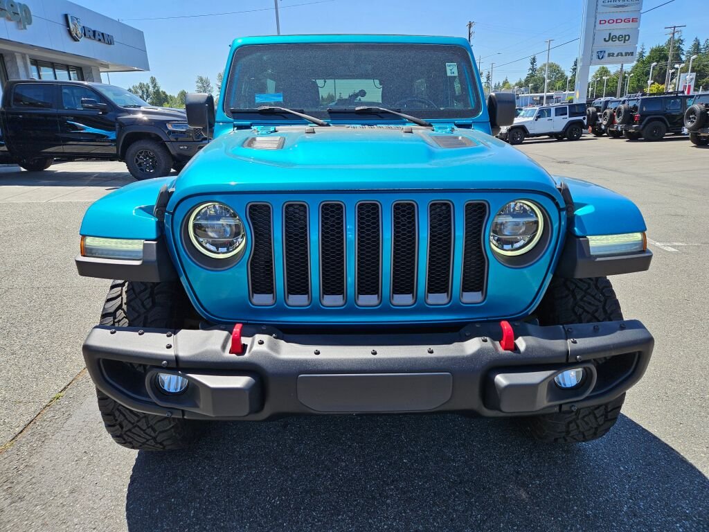 Used 2020 Bikini Pearl Coat Jeep Unlimited Rubicon image 8