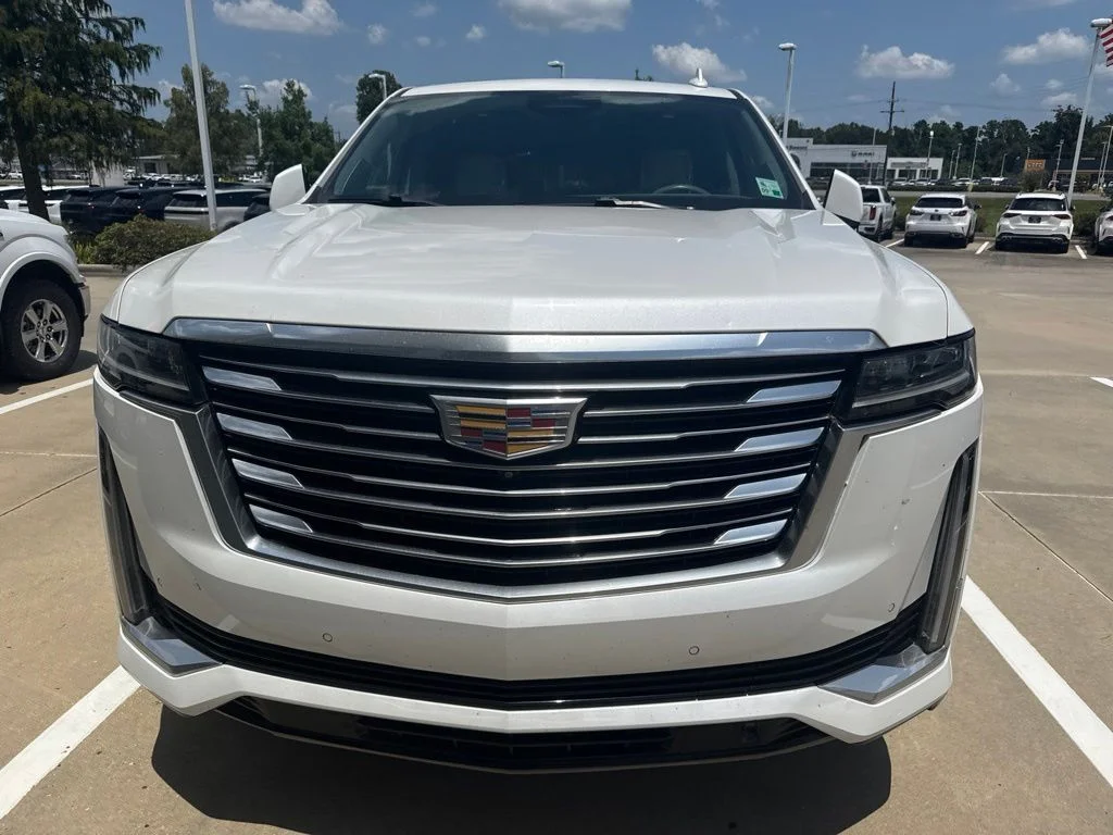 Used 2021 White Cadillac Premium Luxury Platinum image 2