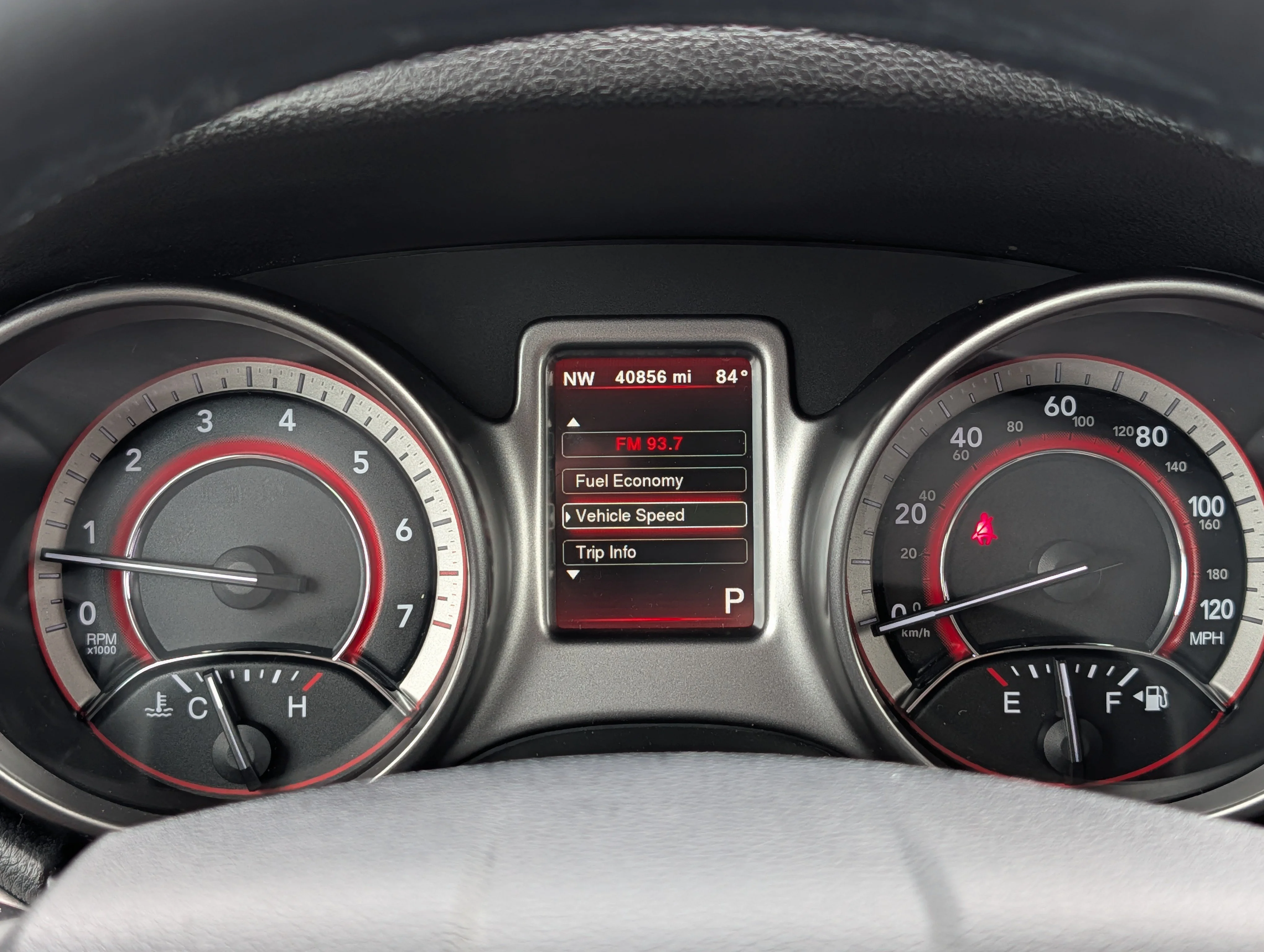 Used 2017 Redline 2 Coat Pearl Dodge Crossroad Plus image 21