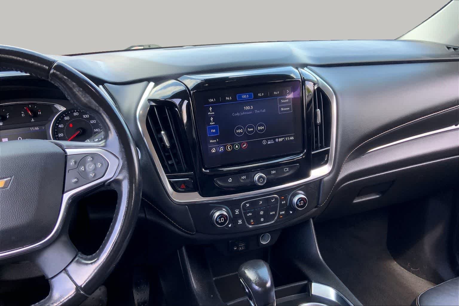 Used 2021 Mosaic Black Metallic Chevrolet LT Leather image 7