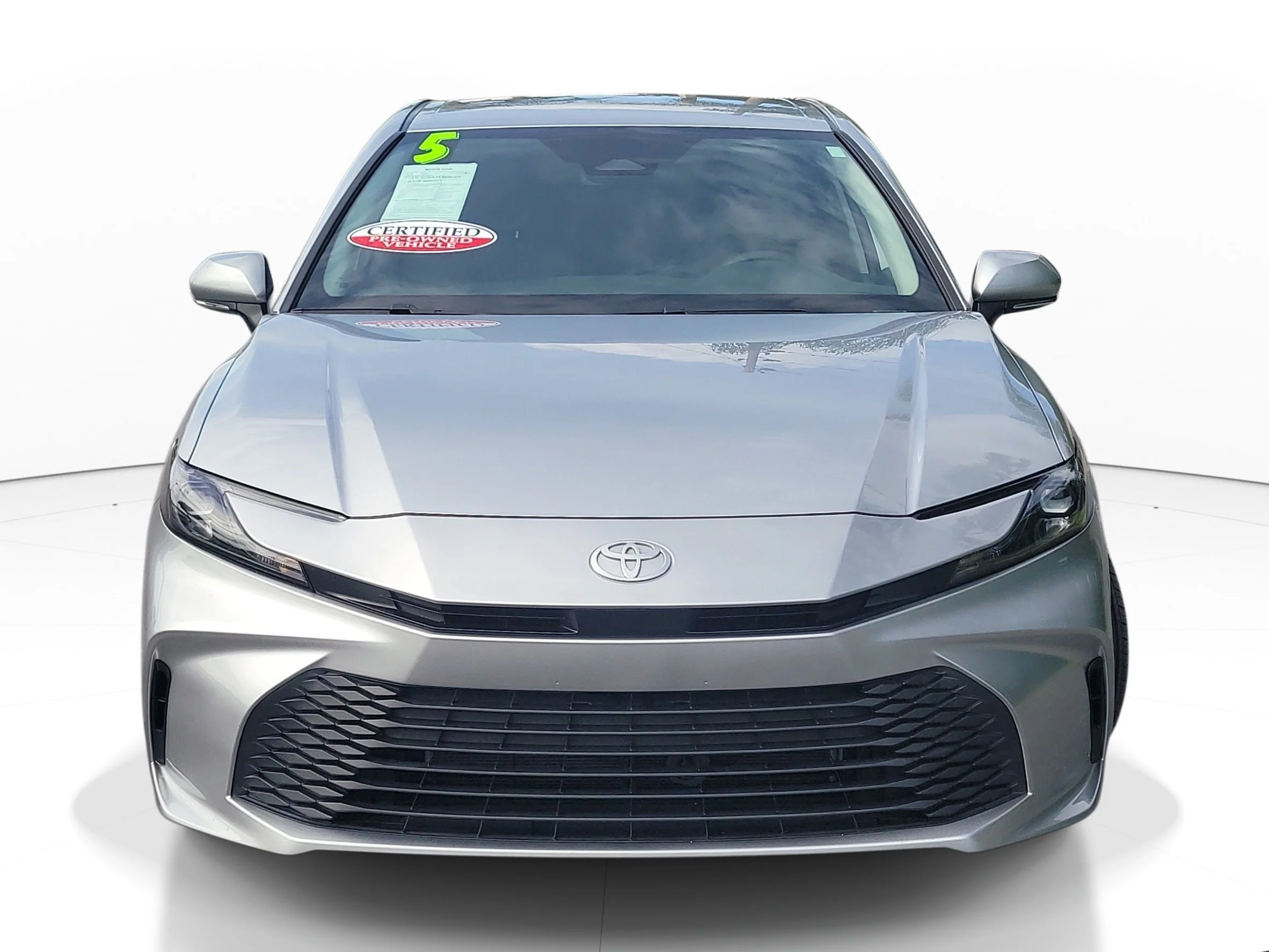Used 2025 Celestial Silver Metallic Toyota LE image 2