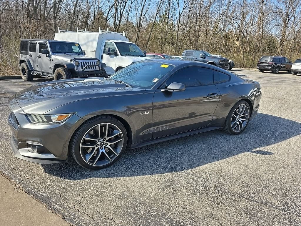 Used 2015 Ford Mustang GT Premium with VIN 1FA6P8CF4F5322498 for sale in Kansas City