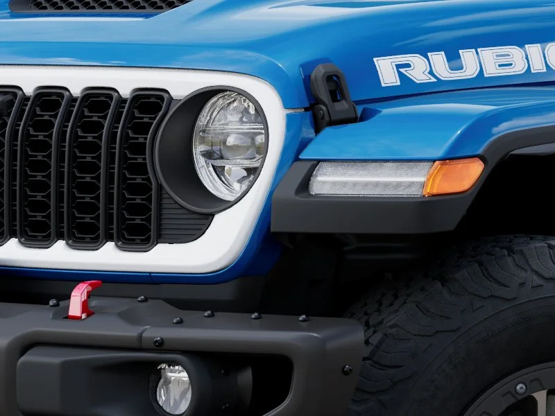 New 2026 Hydro Blue Pearl-Coat Exterior Paint Jeep Rubicon image 36