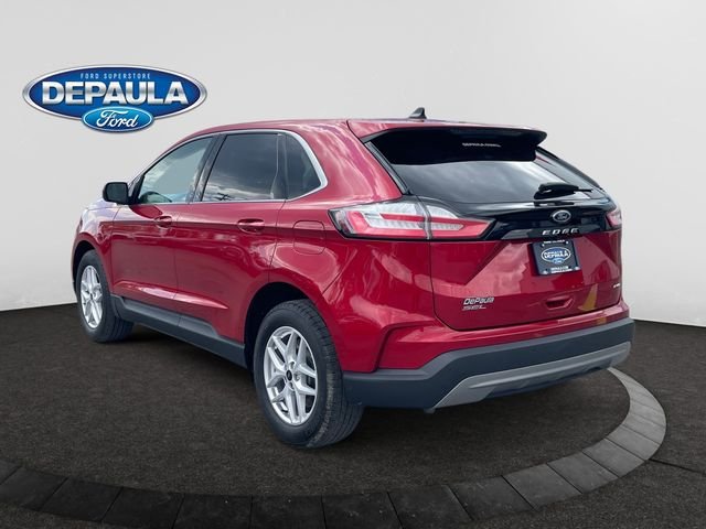 Used 2023 Red Metallic Ford SEL image 4