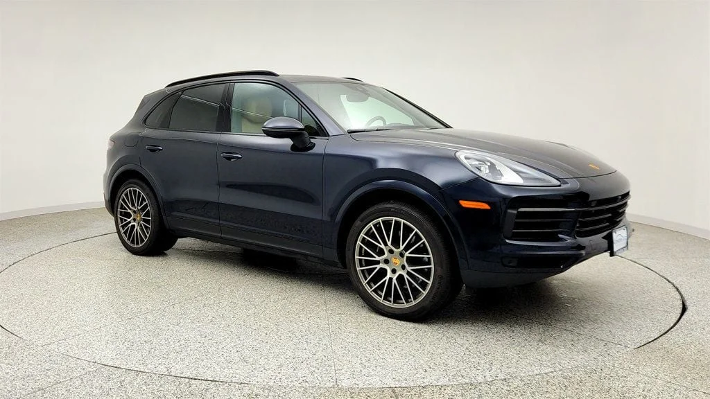 Used 2023 Moonlight Blue Metallic Porsche Platinum Edition w/ Premium Package Plus, ACC & Surround View image 3