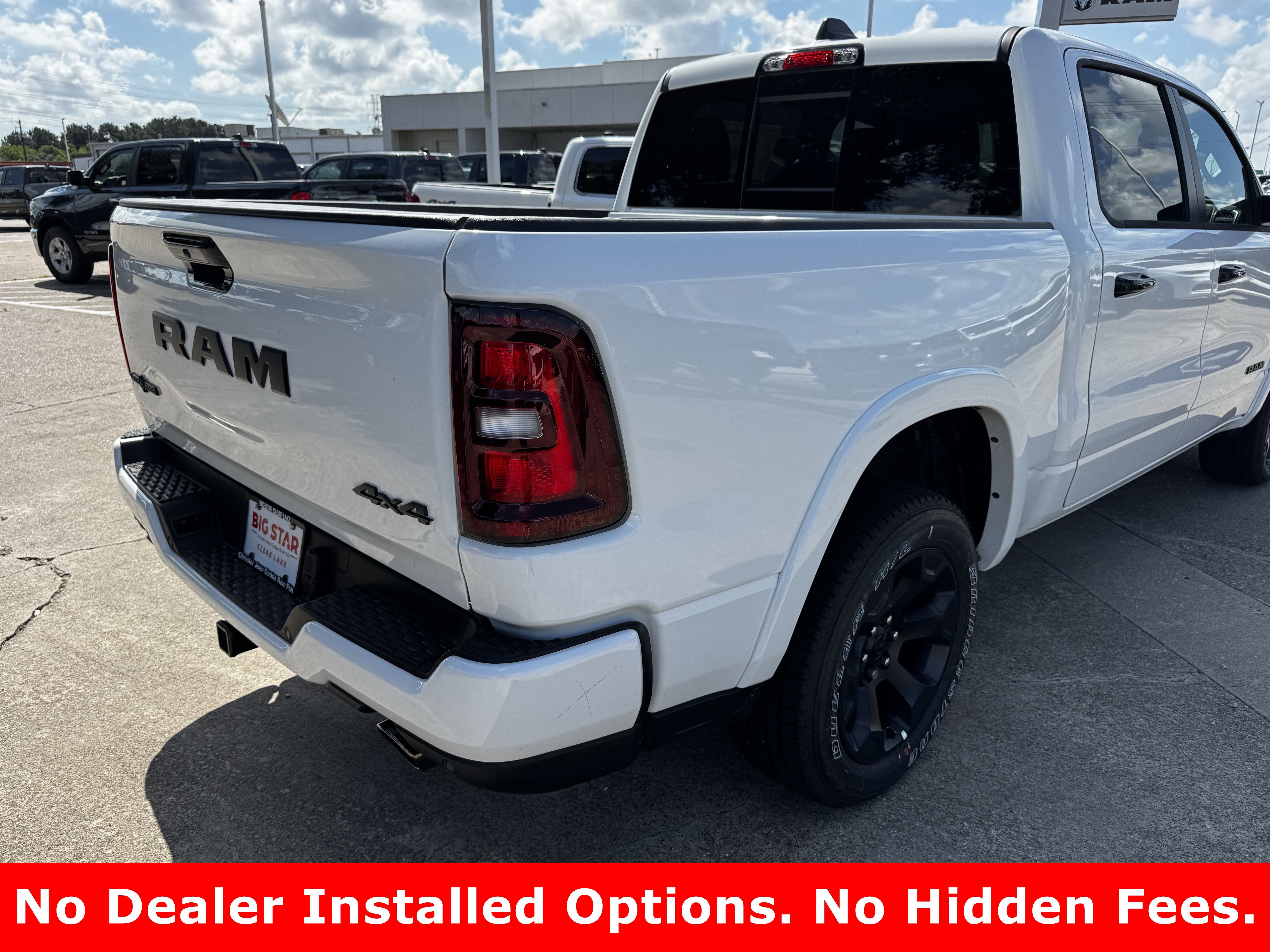 New 2026 Bright White Clear-Coat Exterior Paint RAM Lone Star image 7