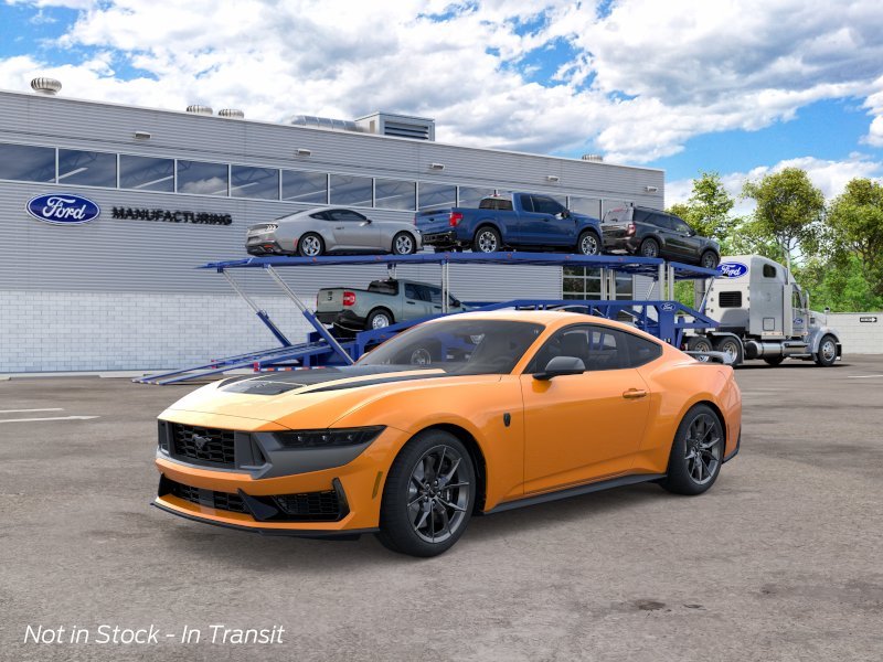 New 2026 Orange Fury Metallic Tri-coat Ford Dark Horse® image 1