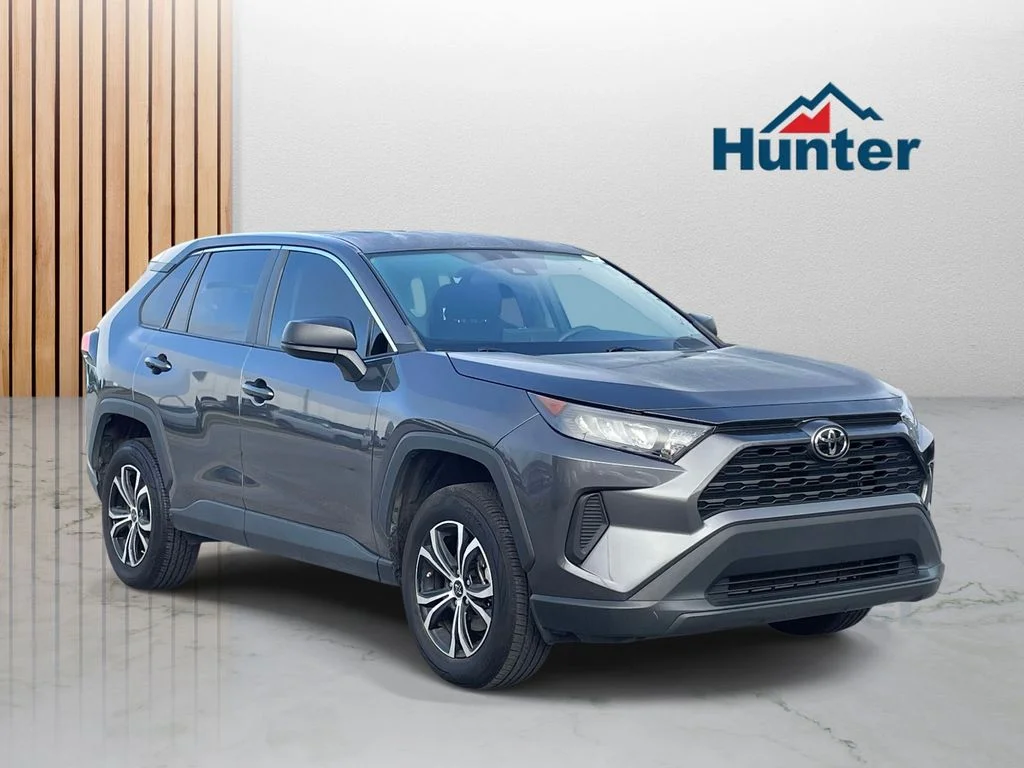 Used 2022 Magnetic Gray Metallic Toyota LE image 1