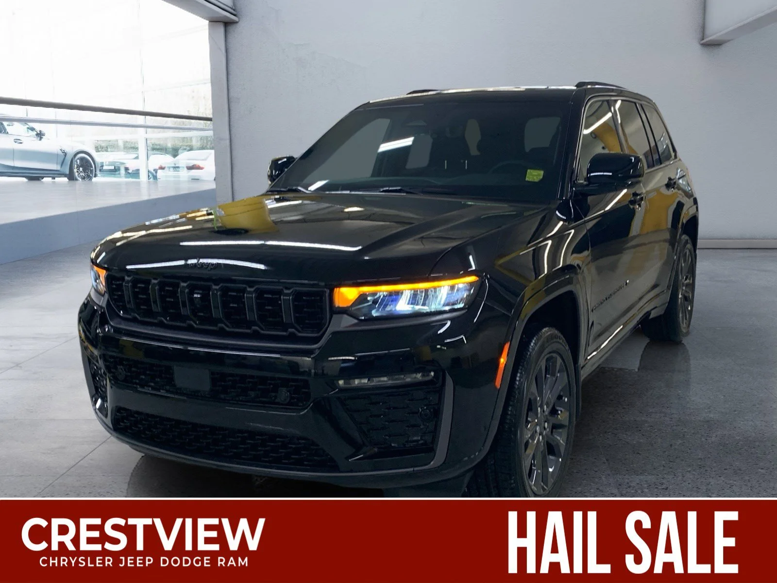 New 2026 Diamond Black Crystal Pearl Jeep Limited Reserve image 1