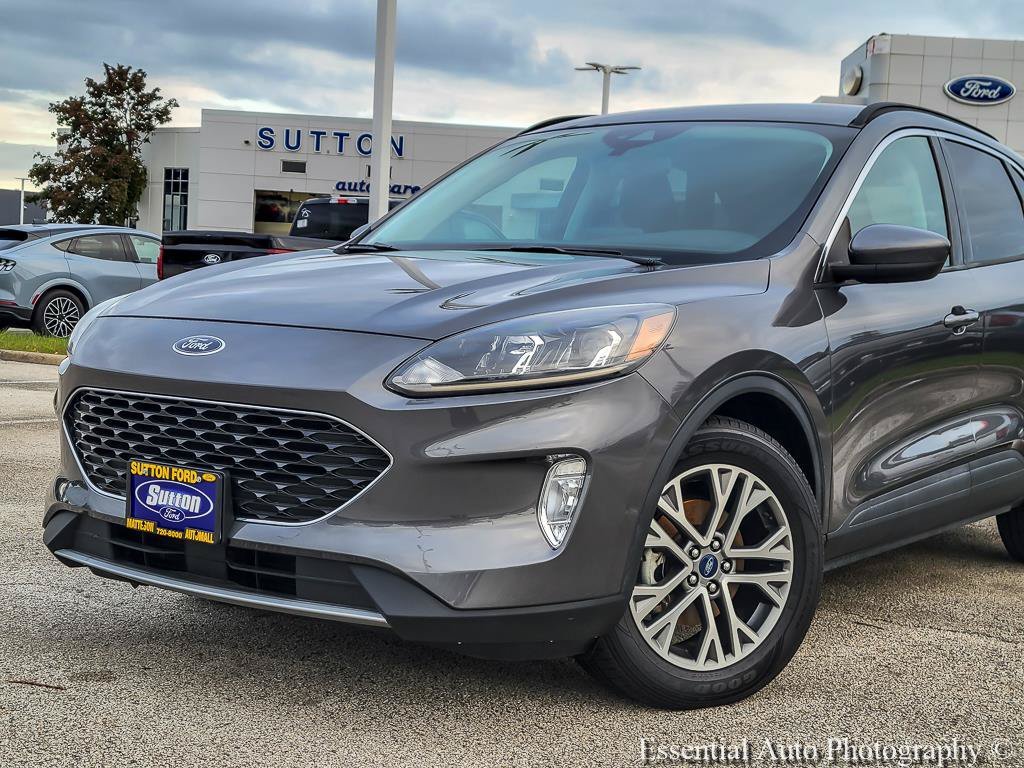 Used 2021 Gray Metallic Ford SEL image 2