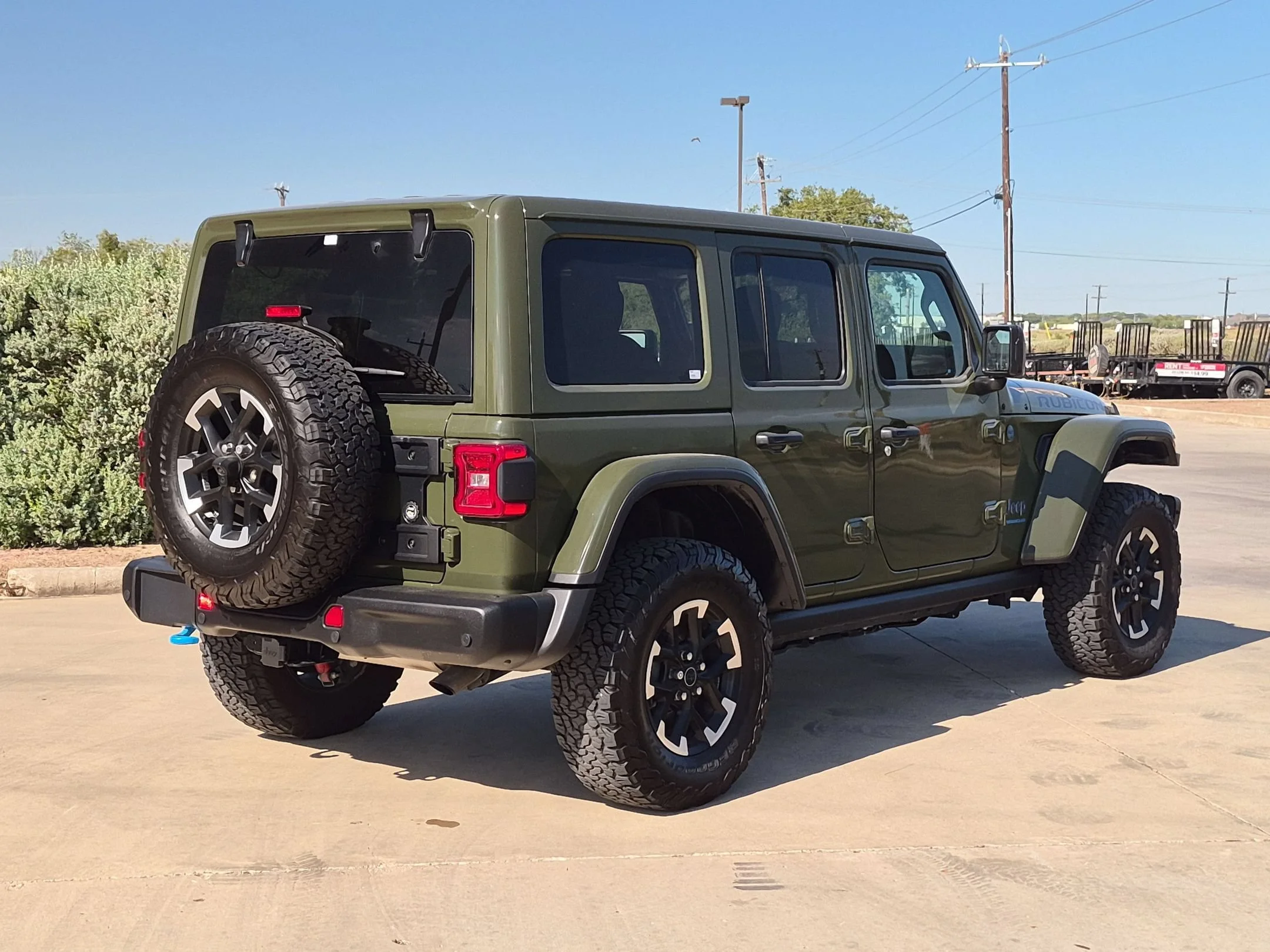 Used 2024 Green Jeep Rubicon X 4xe image 3