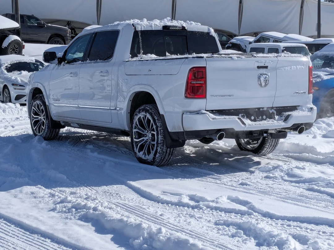 New 2026 White RAM Tungsten - - 4x4 - Hurricane HO Turbo - Multi-Function Tailgate - Prem Lthr & More! image 6