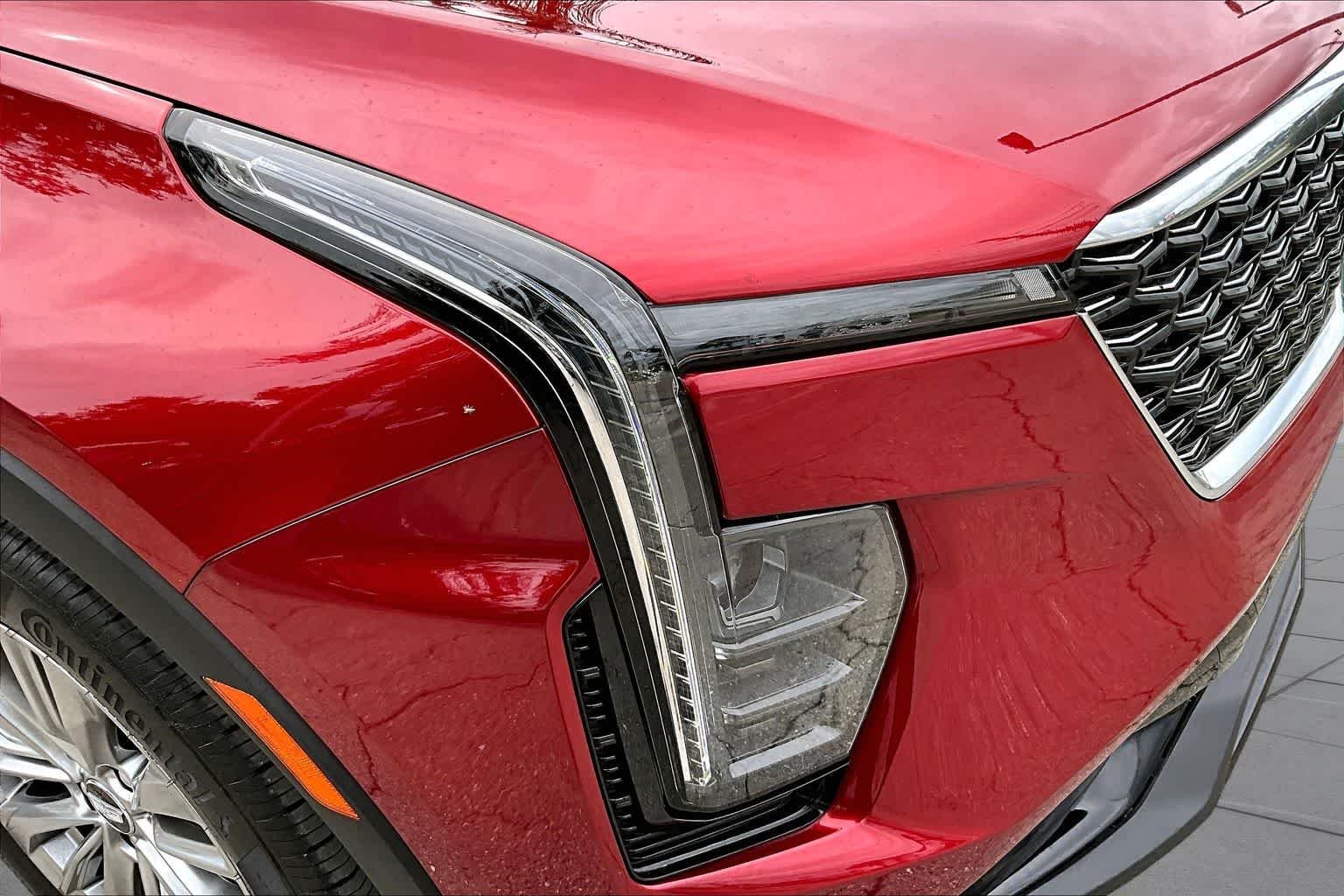 Used 2024 Radiant Red Tintcoat Cadillac FWD Premium Luxury image 28