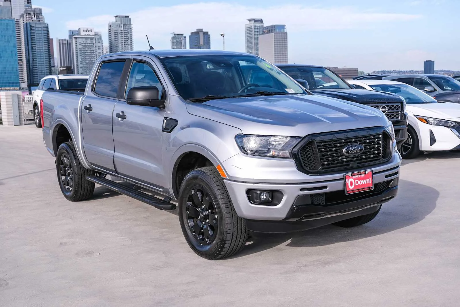 Used 2022 Iconic Silver Metallic Ford XLT image 3
