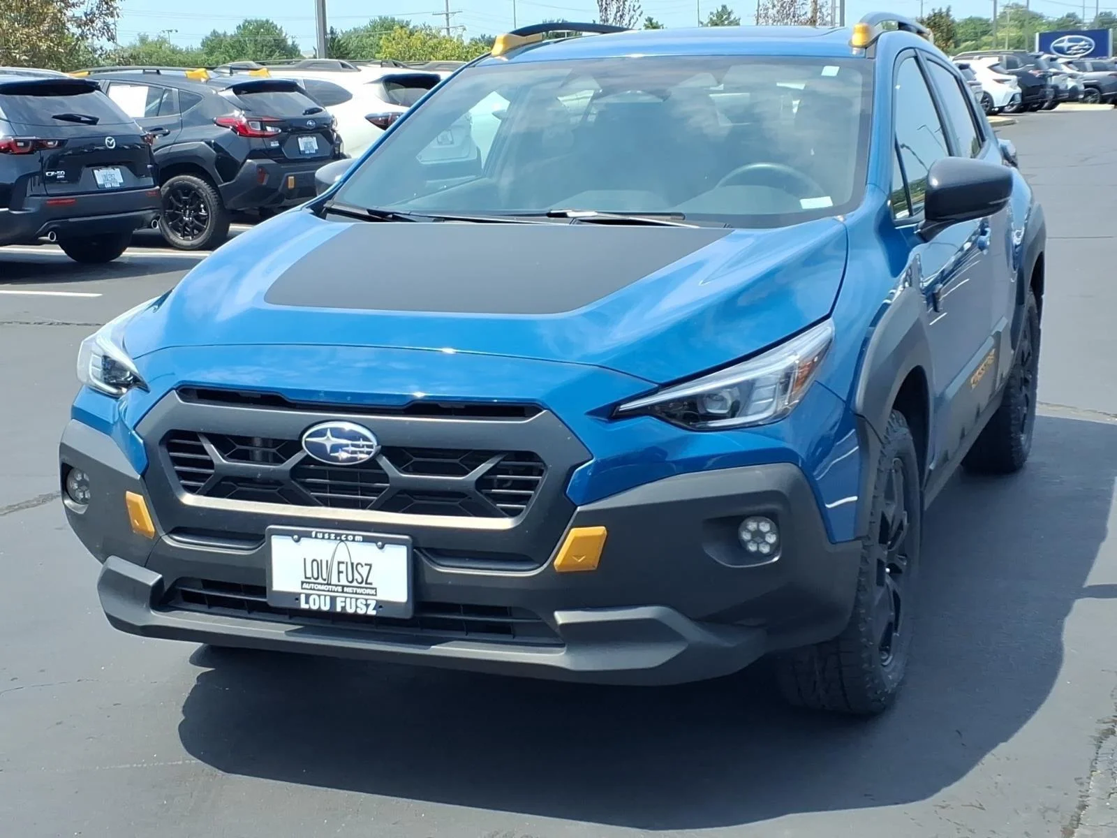 Used 2024 Geyser Blue Pearl Subaru Wilderness image 2