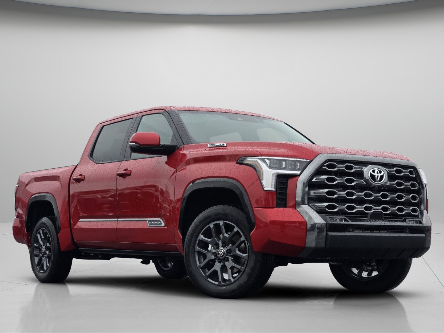 New 2026 Supersonic Red Toyota Platinum image 2