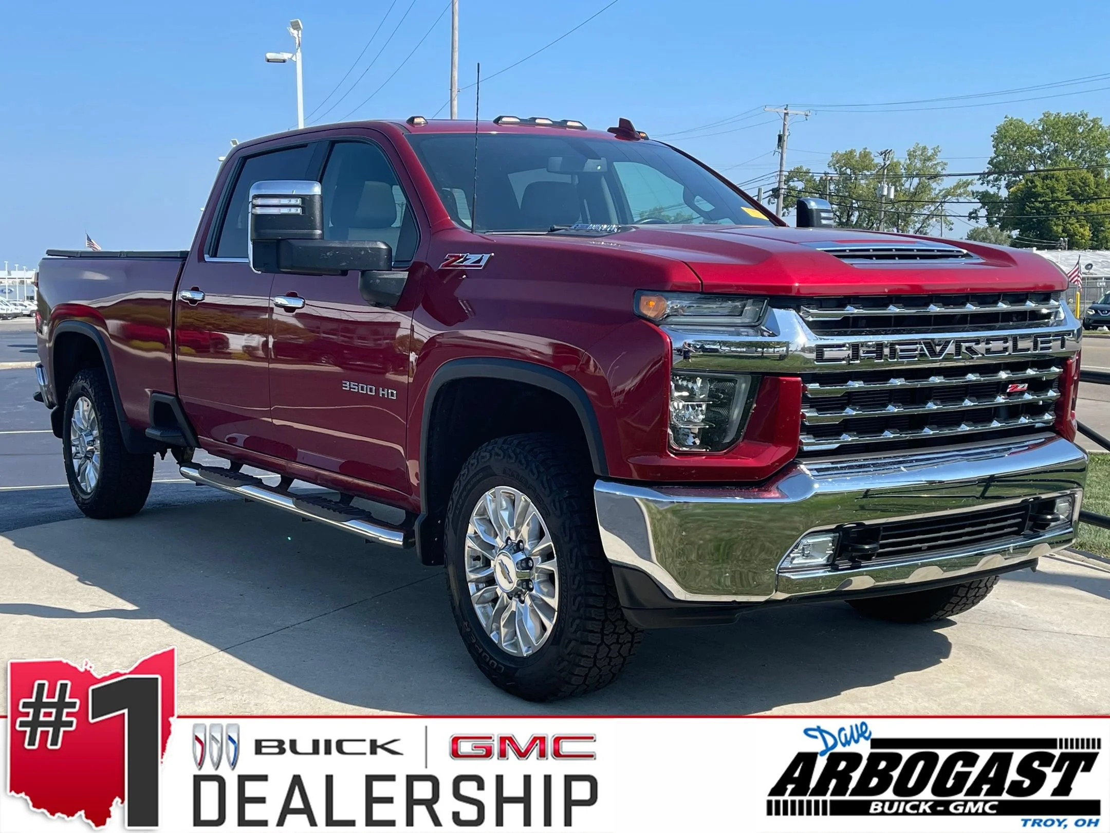 Used 2022 CHERRY RED TINTCOAT Chevrolet LTZ image 1