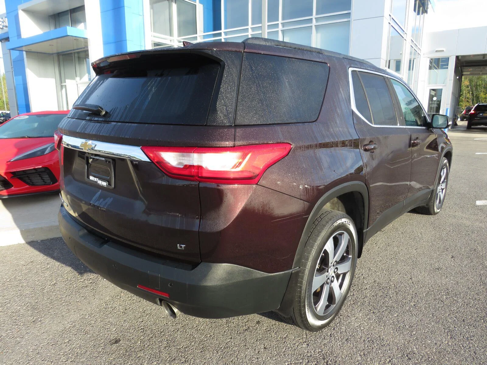 Used 2021 BLACK CHERRY METALLIC Chevrolet LT Leather image 6
