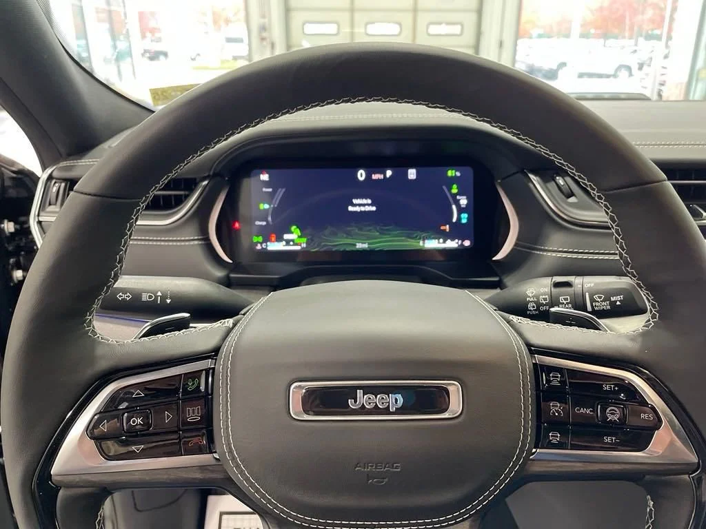 Used 2024 Black Jeep Overland 4xe image 16