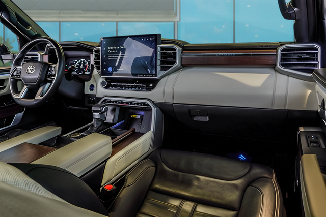 Used 2022 Blue Toyota Capstone image 12