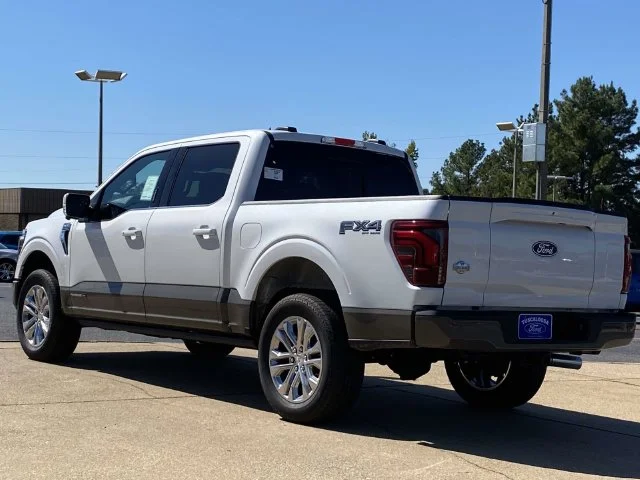 New 2026 Star White Metallic Tri-Coat Ford King Ranch image 5