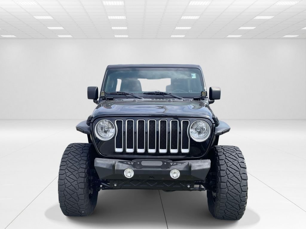 Used 2022 Black Jeep Unlimited Sahara image 2