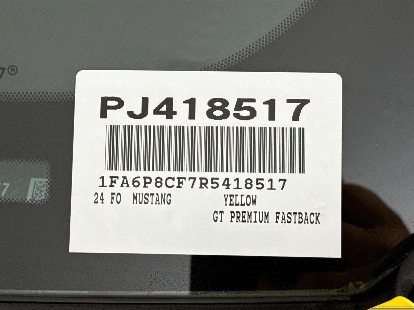 Used 2024 Yellow Splash Metallic Tri-coat Ford GT Premium image 45