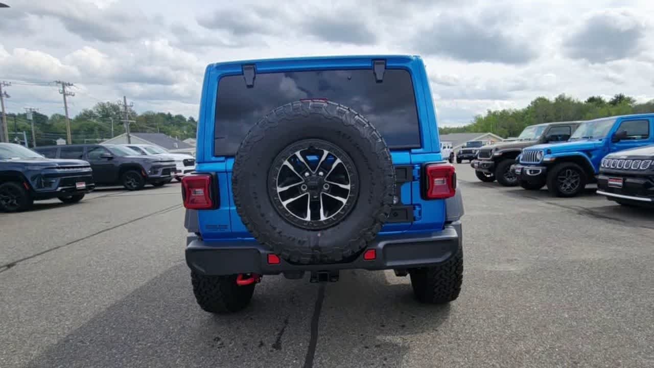 New 2026 Hydro Blue Pearlcoat Jeep Rubicon image 7