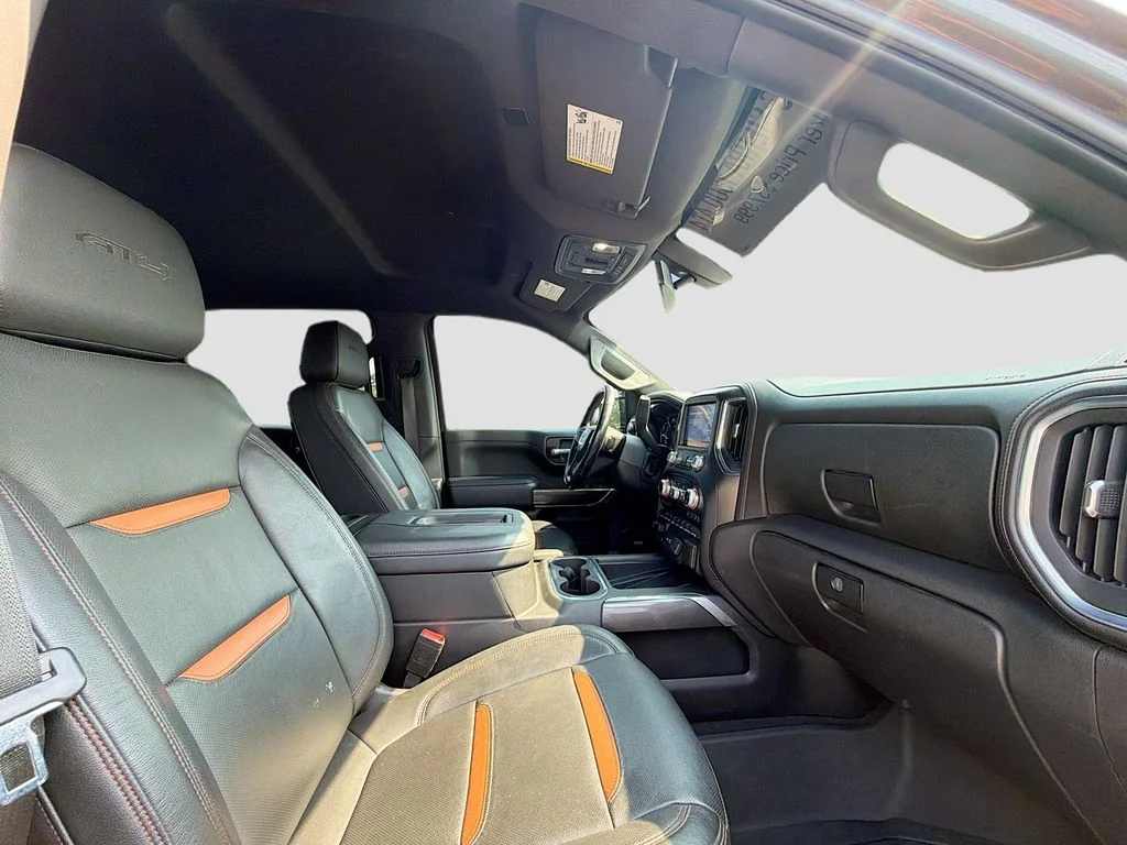 Used 2021 Steel Metallic GMC AT4 image 32