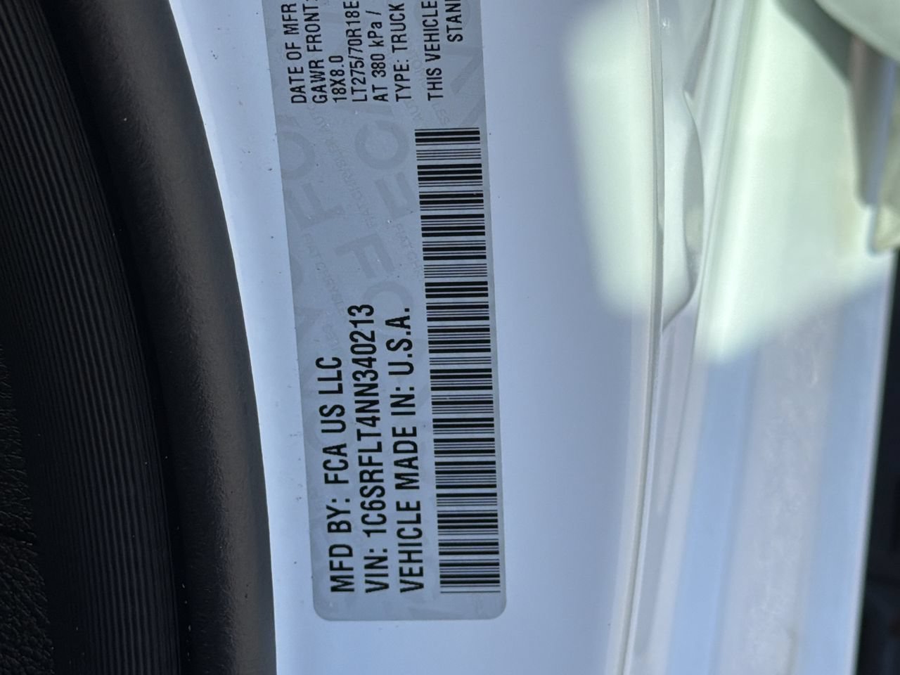 Used 2022 Bright White Clearcoat Ram Rebel image 35