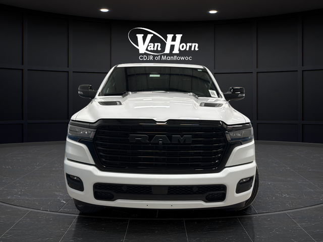 Used 2025 Bright White Clearcoat Ram Laramie image 2