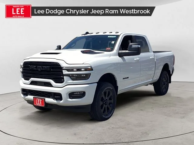 New 2026 Bright White Clearcoat Ram LARAMIE CREW CAB 4X4 6