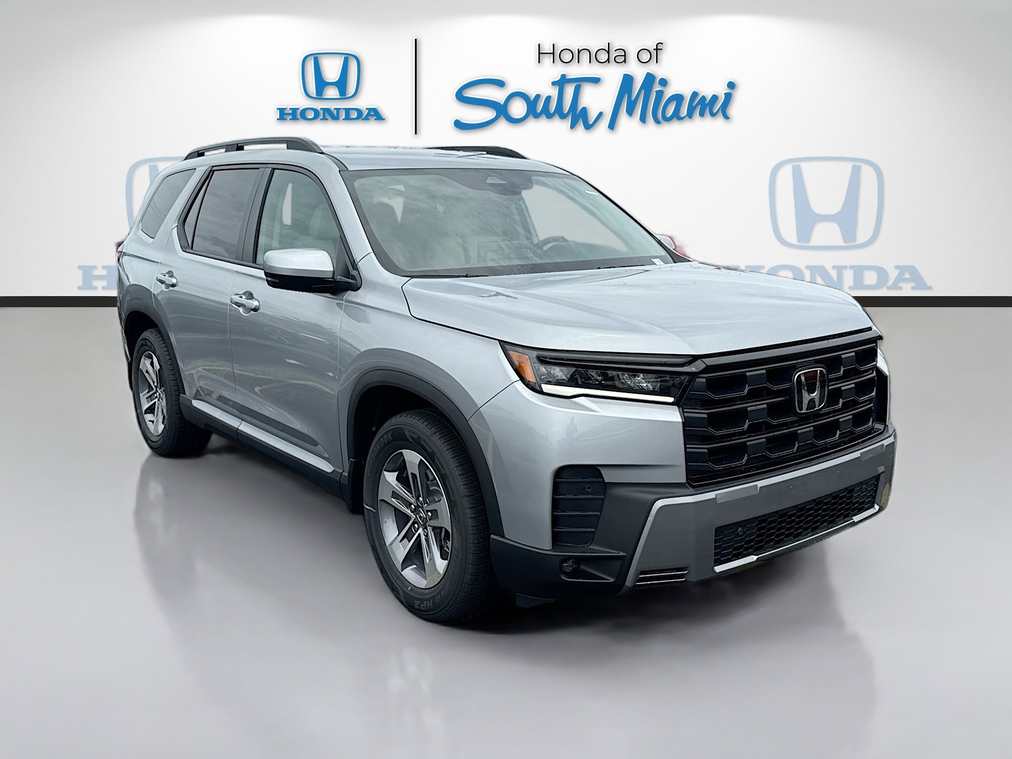 New 2026 Solar Silver Metallic Honda EX-L image 1
