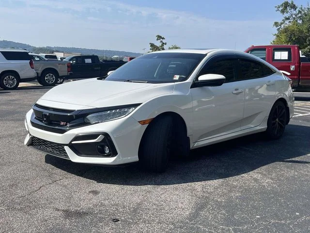 Certified Used 2020 White Honda Si image 8