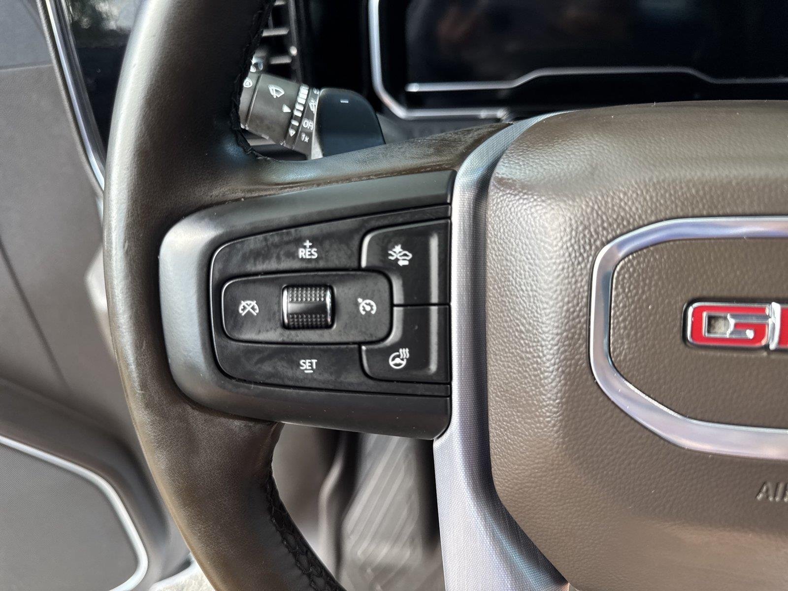 Used 2024 White Frost Tricoat GMC SLT image 22